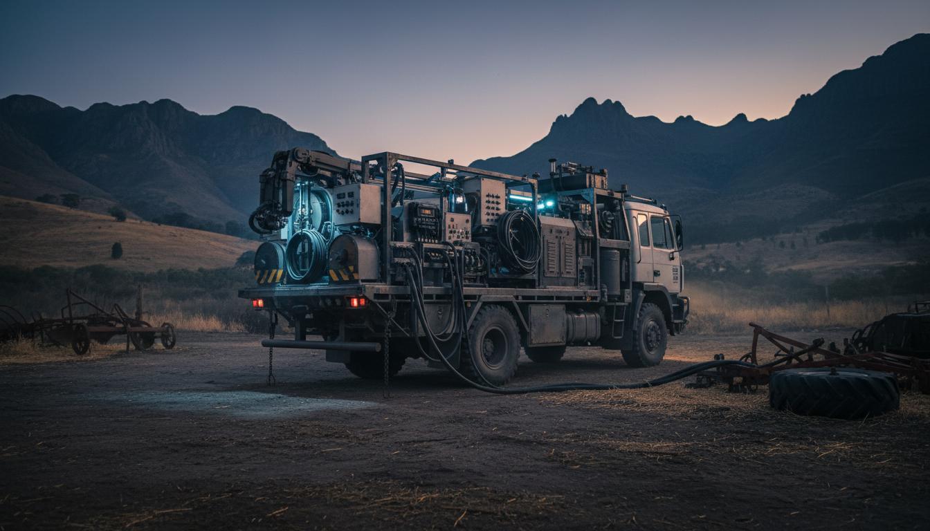 Rust Busters mobile service vehicle